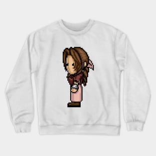 Aerith Pixelart Crewneck Sweatshirt